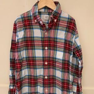 Gap boys flannel shirt